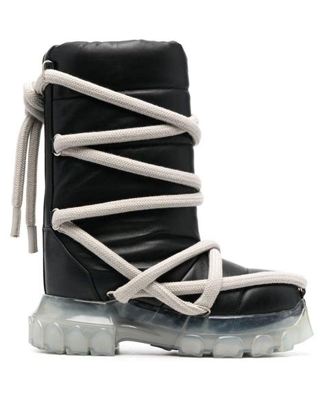 rick owens lunar boots reps